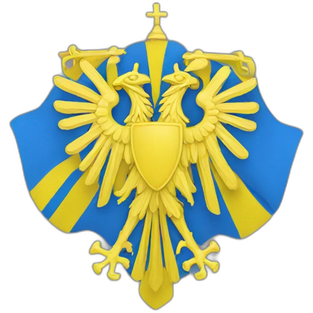 Ukraine emblem emoji