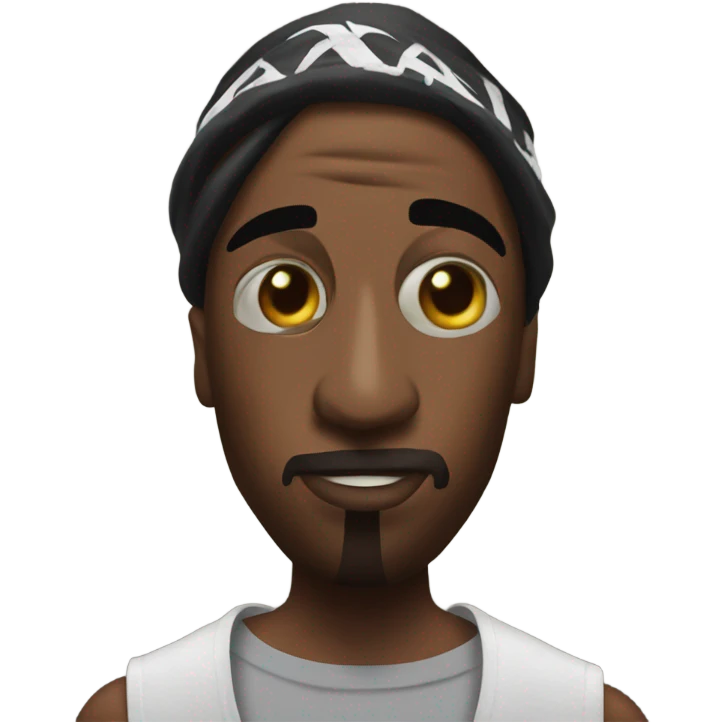 Tupac in a clone tube emoji