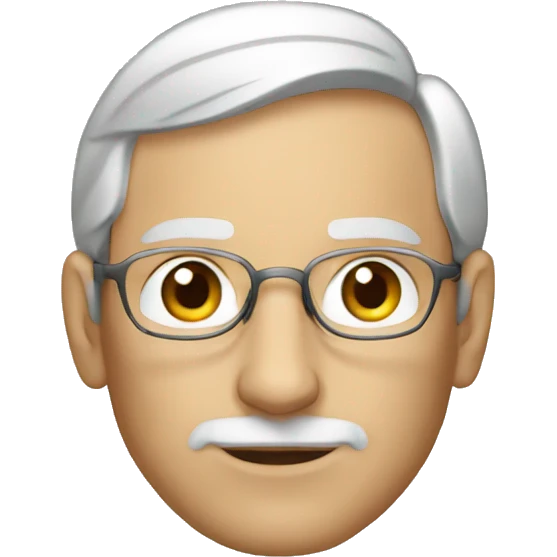 steve jobs with a laptop emoji