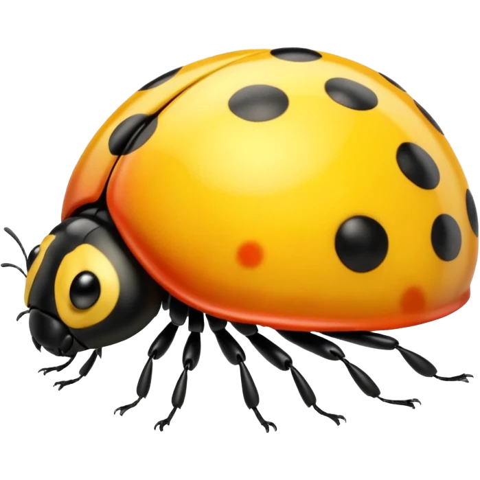 yellow ladybug emoji