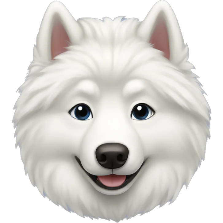 Samoyed husky emoji