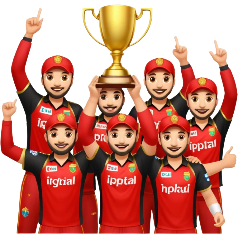 RCB lifting IPL emoji