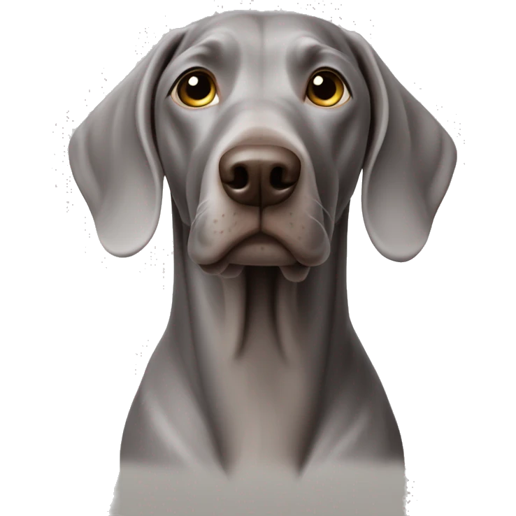 Weimaraner emoji
