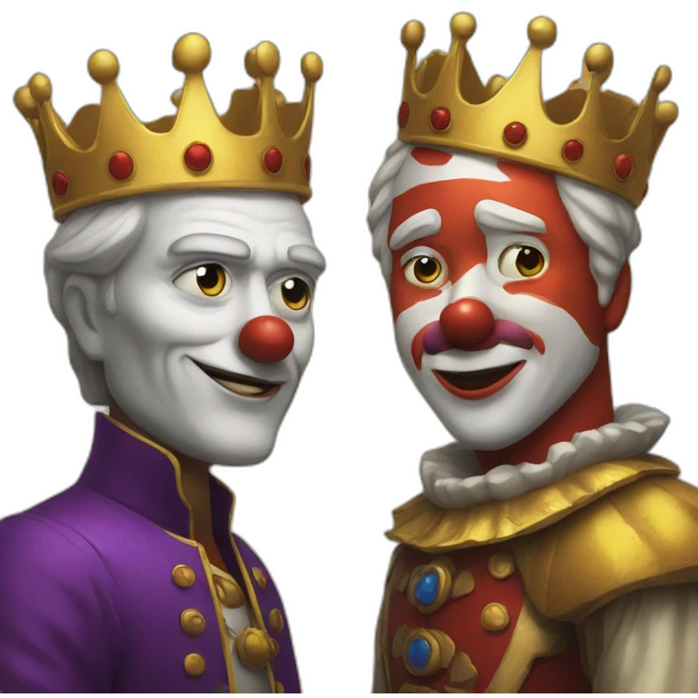 King and the Clown emoji