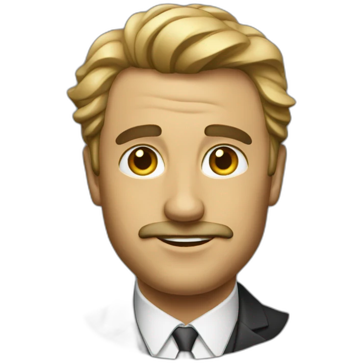 Very rich man emoji