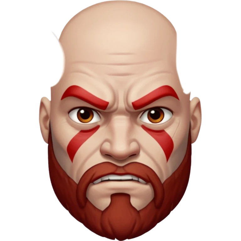 Kratos skin whiter Without beard emoji