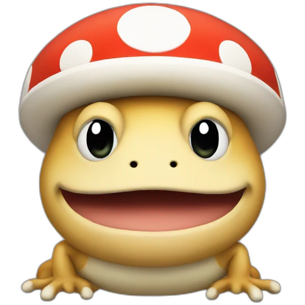 Toad Mario emoji