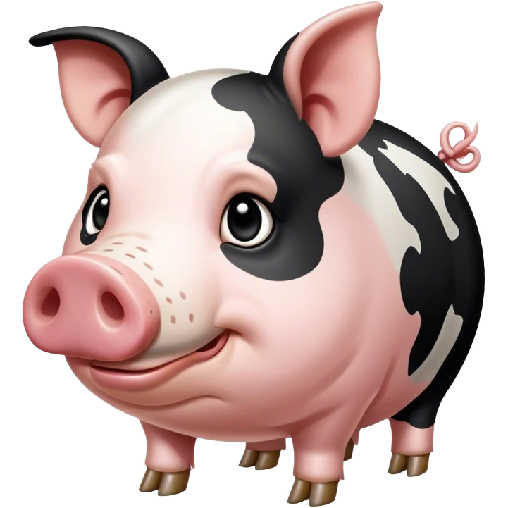 hampshire show pig emoji