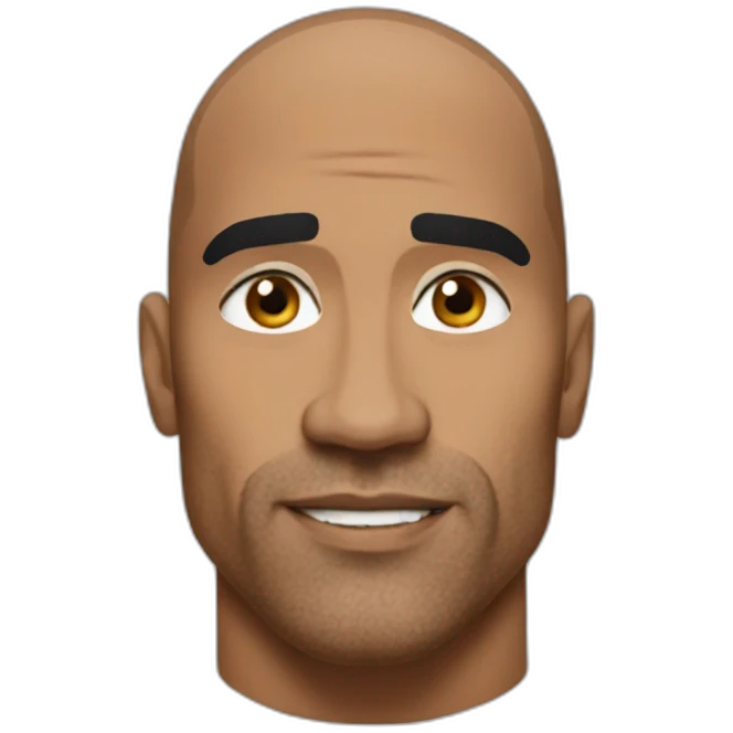 The Rock sourcil emoji