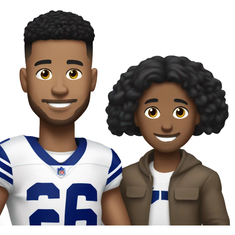 Me and saquon Barkley  emoji