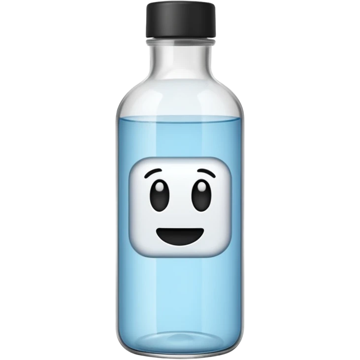 démaquillant avec ecriture emoji