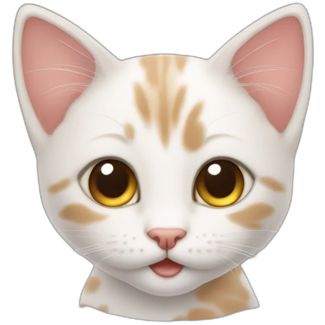 cute kitten emoji