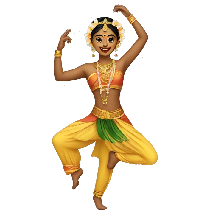 a kandyan dancer emoji