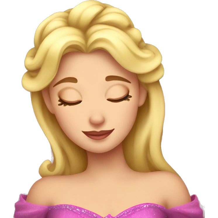 Aurora sleeping beauty emoji
