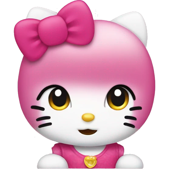 Hello kitty emoji