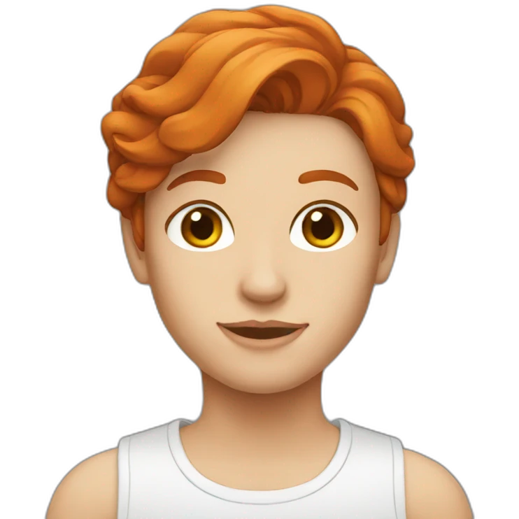 redhead emoji