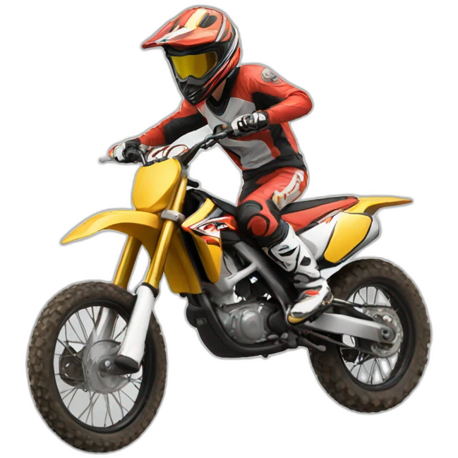 Moto cross emoji