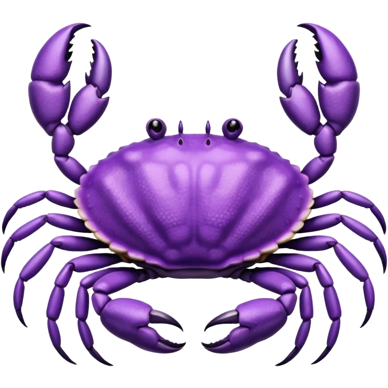 Lilac crab emoji