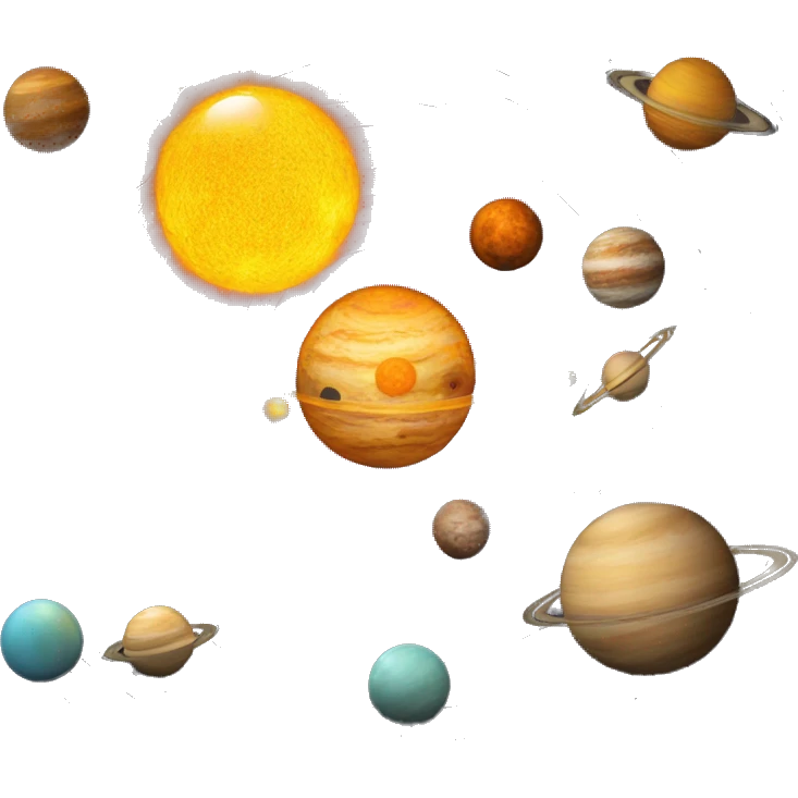 Solar system emoji
