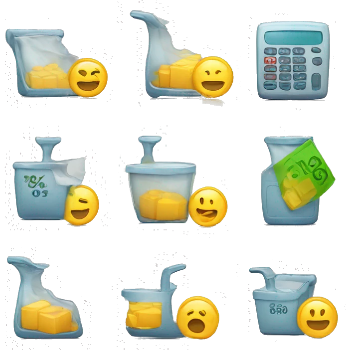 the price of goods and services increases over time emoji