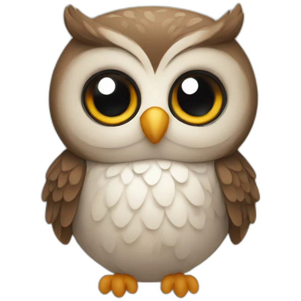 cute owl emoji