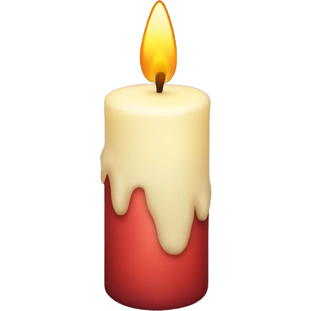 christmas candle emoji