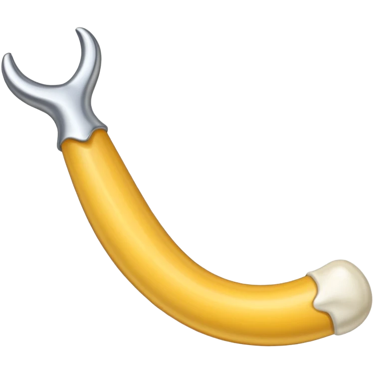 White wishbone emoji