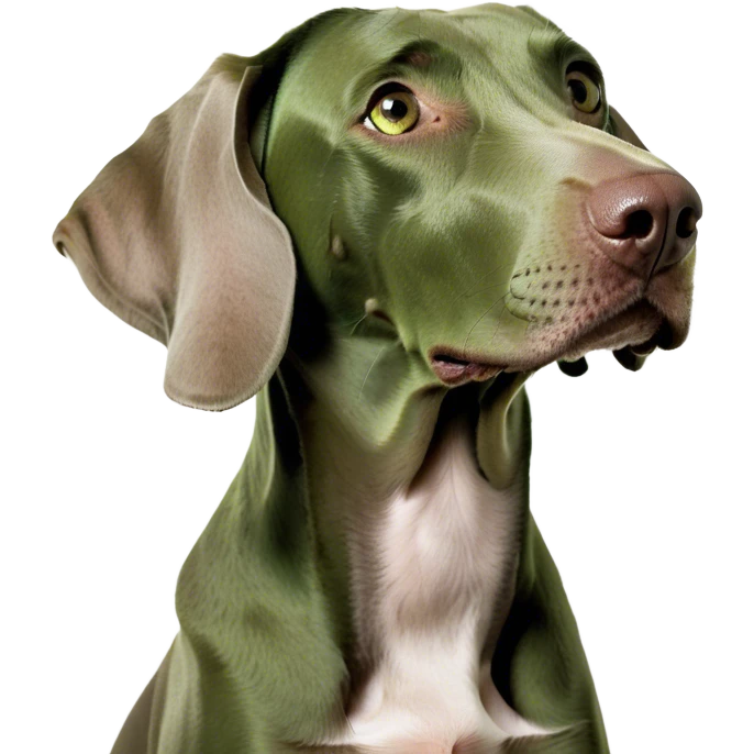 Weimaraner  emoji