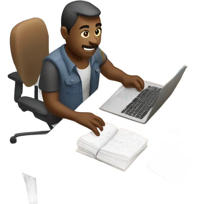 Remote work emoji