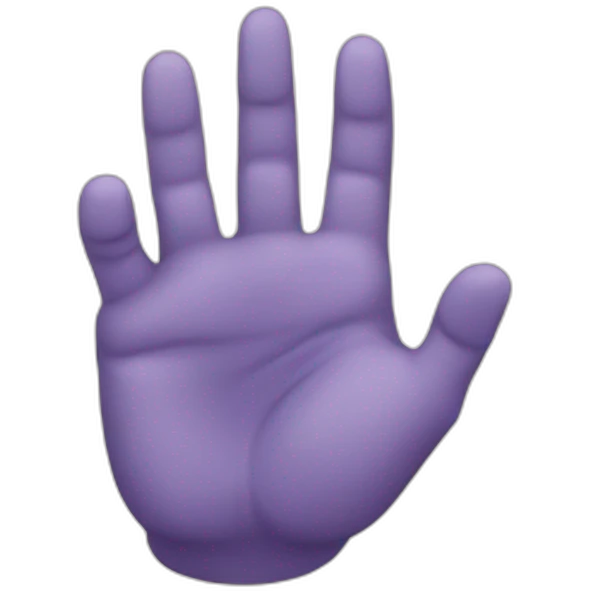 fig sign hand emoji