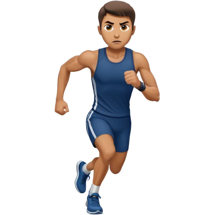 aggressive fbi runner emoji