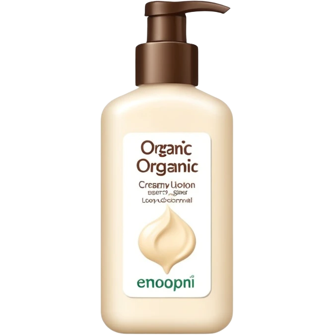 Organic cosmetic emoji