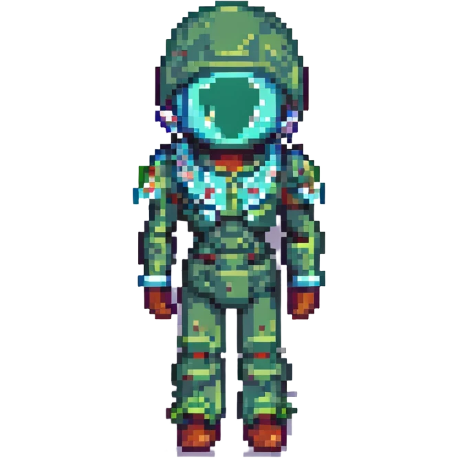 Meruem from Hunter x Hunter, pixel art style, standing, classic video game look emoji