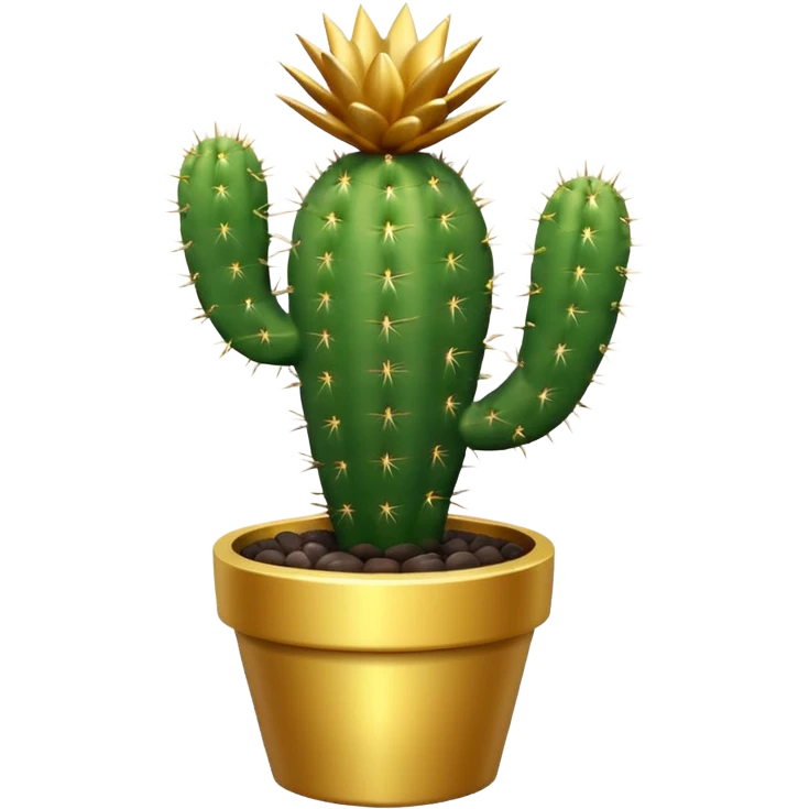 golf trophy cactus emoji