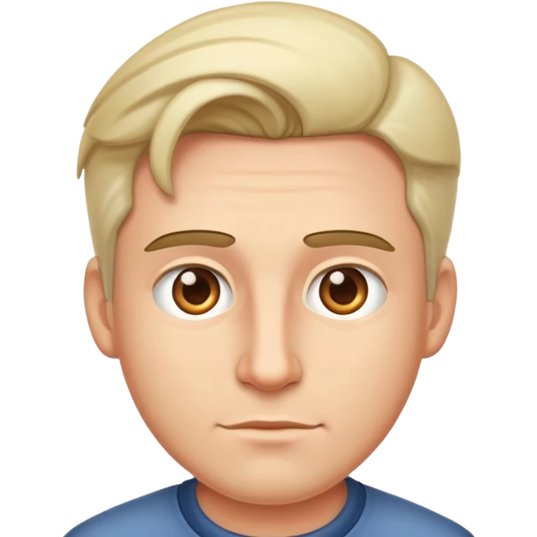 nonchalant man￼ emoji