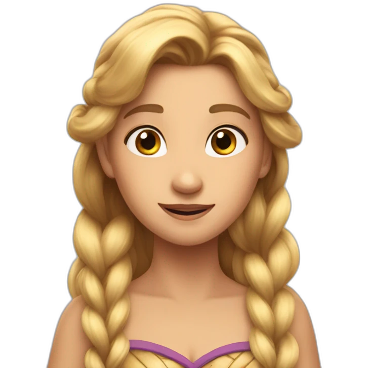 Raiponce emoji