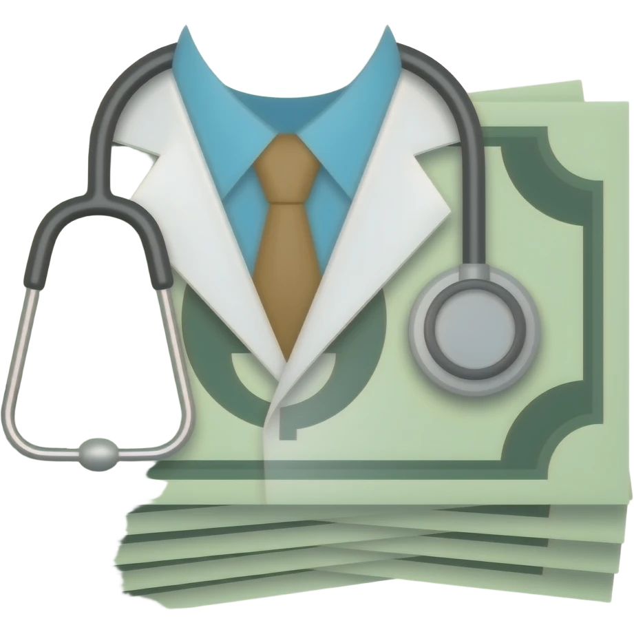 DINERO DE LOS MEDICOS emoji