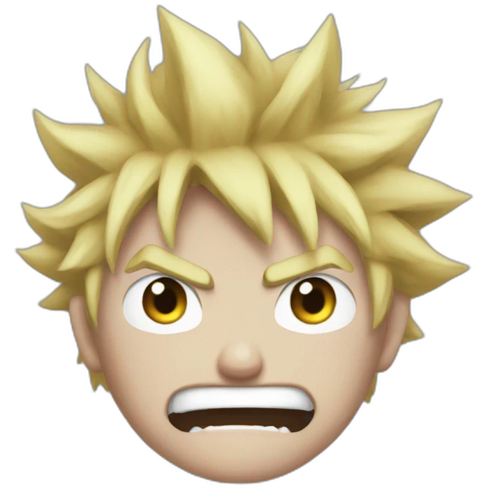 Bakugo angry emoji