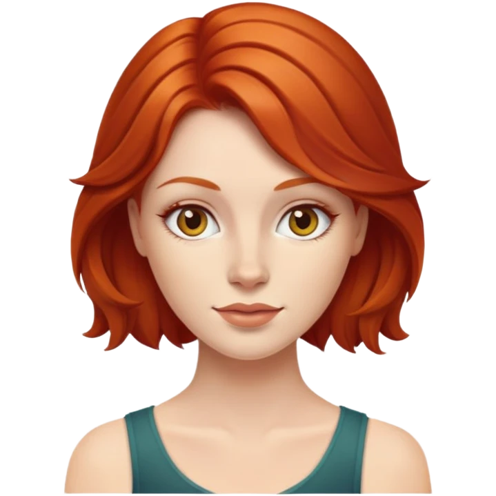 ruiva  emoji