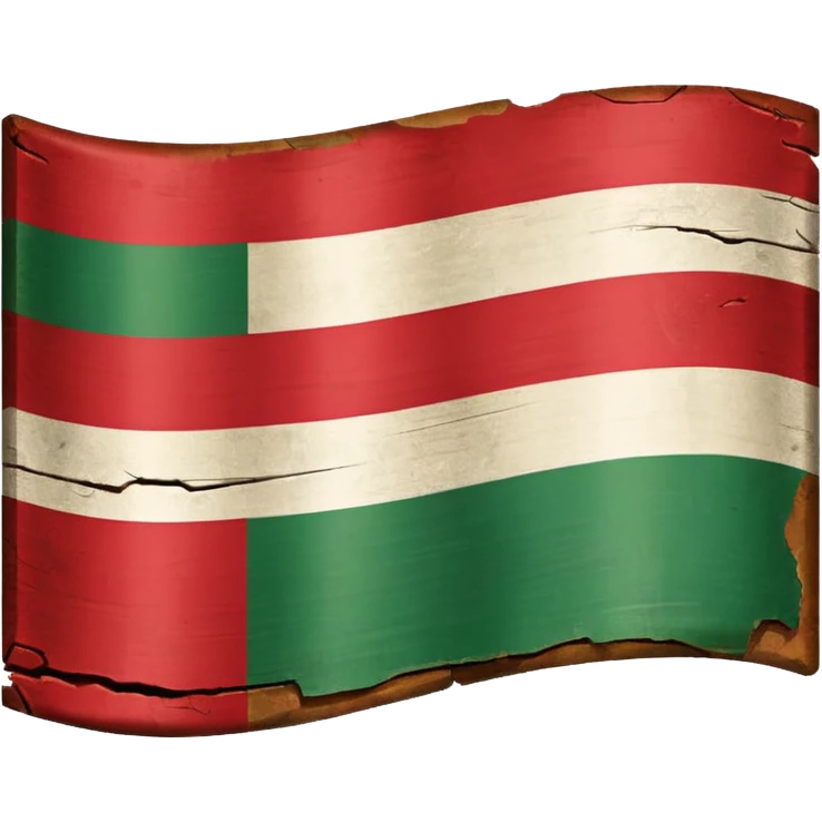 Old hungarian flag  emoji