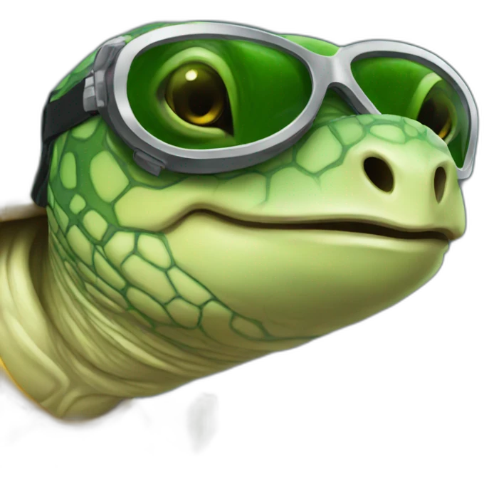 dj turtle emoji