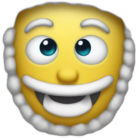 Eponge Noël emoji