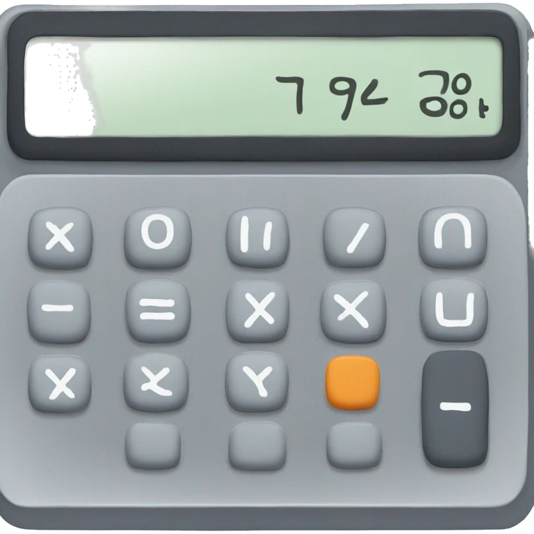 calculator emoji