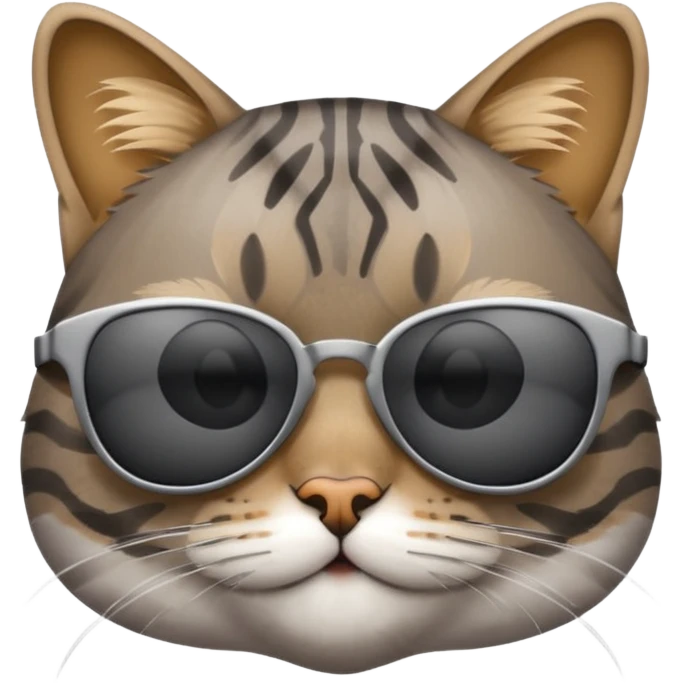 cool cat with sunglasses emoji