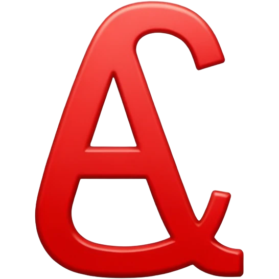 letter a emoji