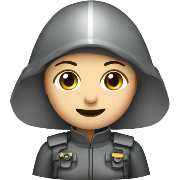 GuGuardia de seguridad mujer emoji