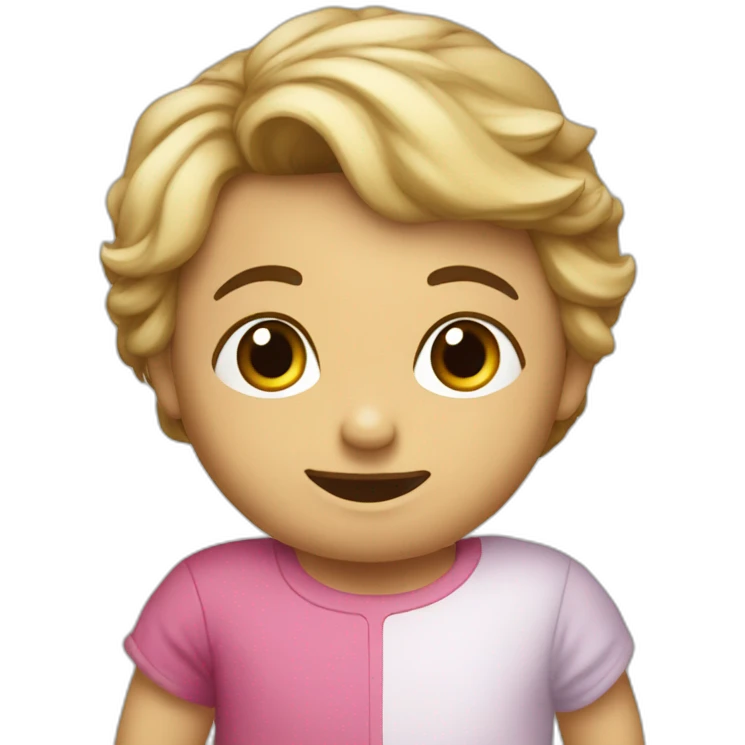 Papasur le dos de maman emoji