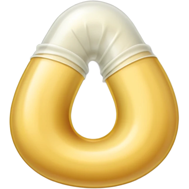 Rolled up condom emoji