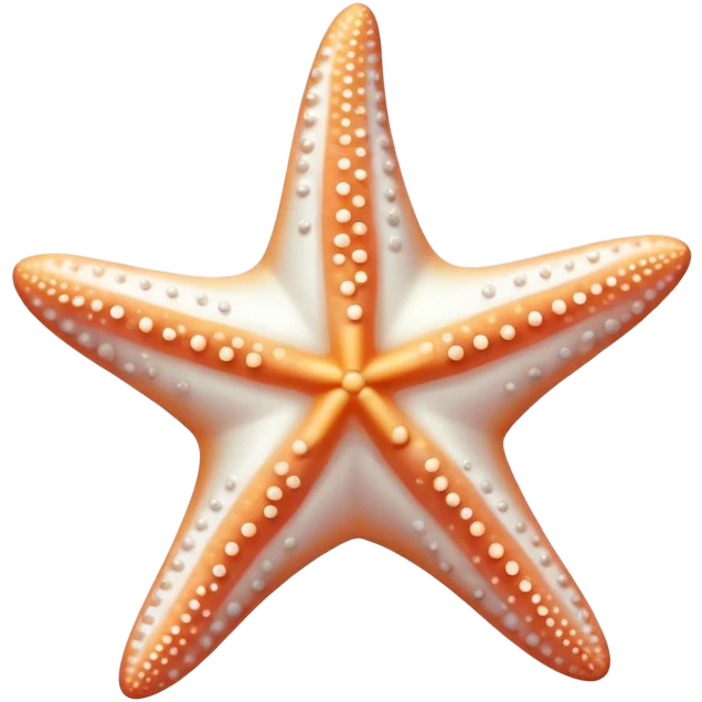 White starfish  emoji