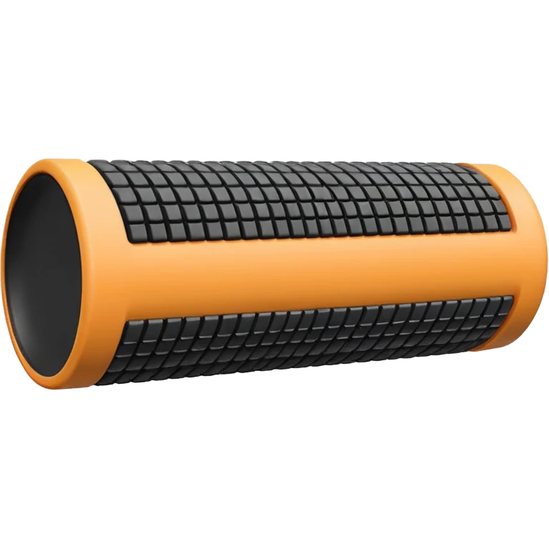 Black foam roller emoji